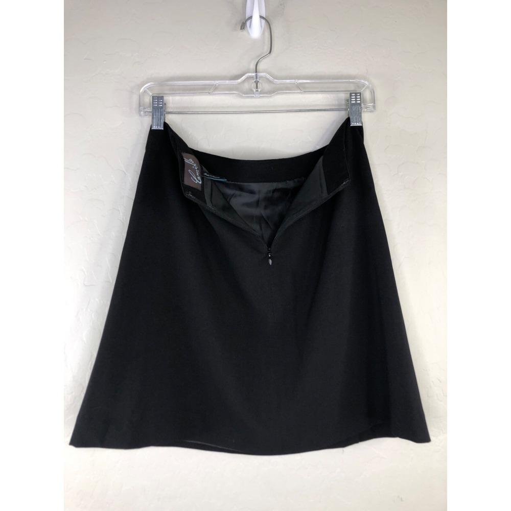CAMILLE LA VIE Women's 4 A-Line Black Skirt - Picture 5 of 5